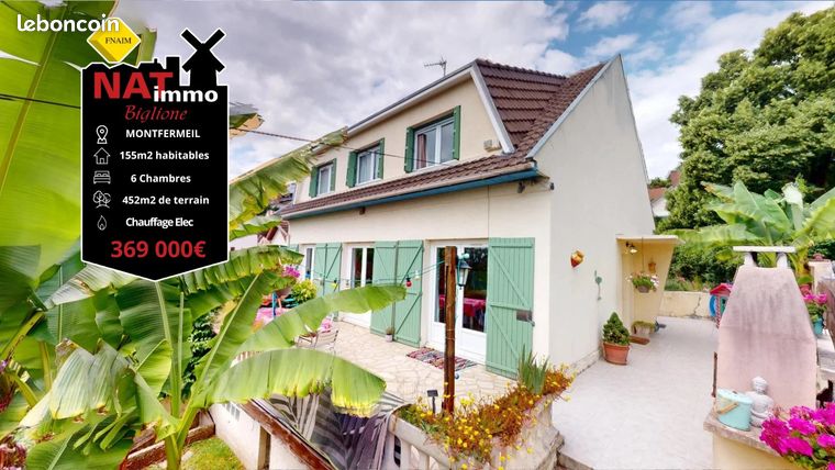 Casa de 6 dormitorios en Montfermeil, France No. 360305