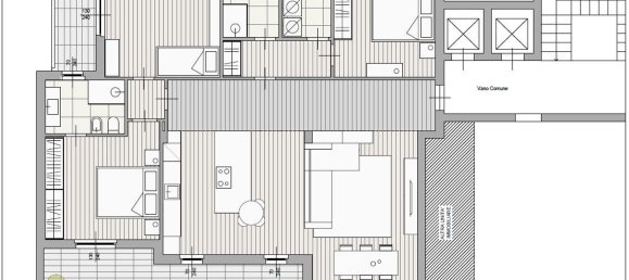 4 rooms Apartment in Vedano al Lambro, Italy No. 213903 31