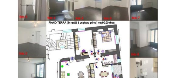 Квартира с 2 спальнями в Палермо, Италия № 254692 8