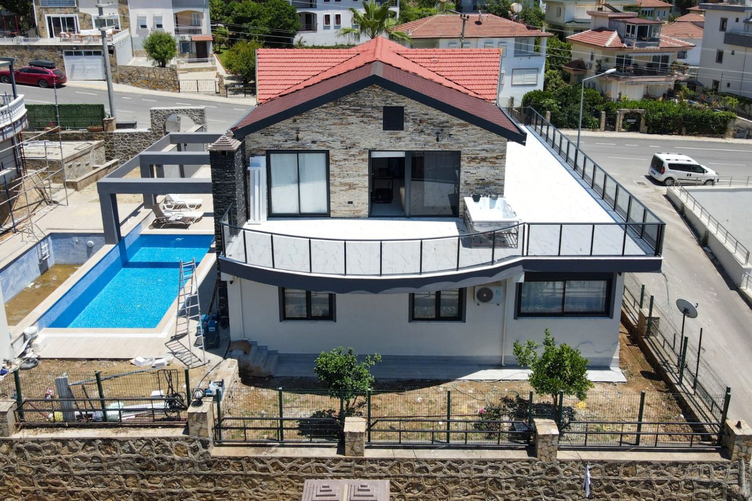 Villa 5+1 em Kargicak, Turkey N.º 14873