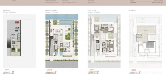 5 غرف نوم فيلا في Tilal Al Ghaf, UAE رقم 114687 18