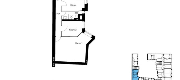 Квартира с 1 спальней в Вильмерсдорф, Германия № 109217 11