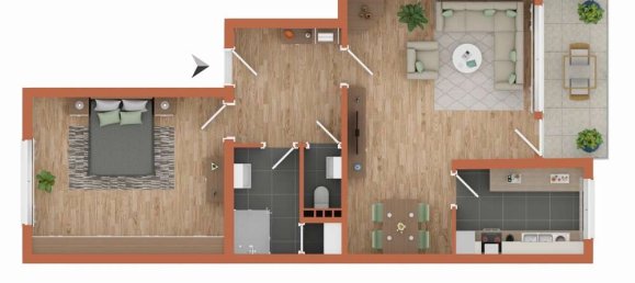 1 Schlafzimmer Wohnung in Harburg, Germany, Nr. 246024 13