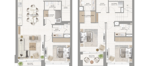 1 bedroom Apartment in Dubai Creek Harbour (The Lagoons), UAE No. 121591 8