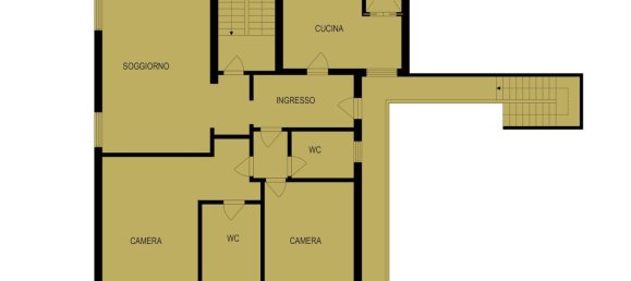 Квартира с 3 комнатами в Традате, Италия № 15752 23