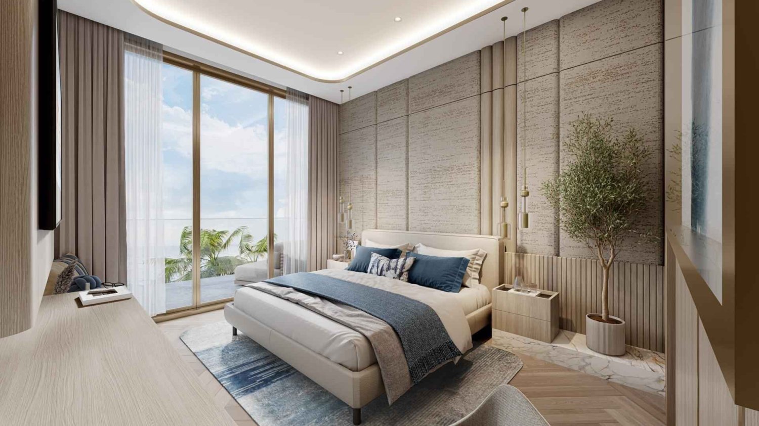 Apartamento T2 em Dubai, UAE N.º 117508