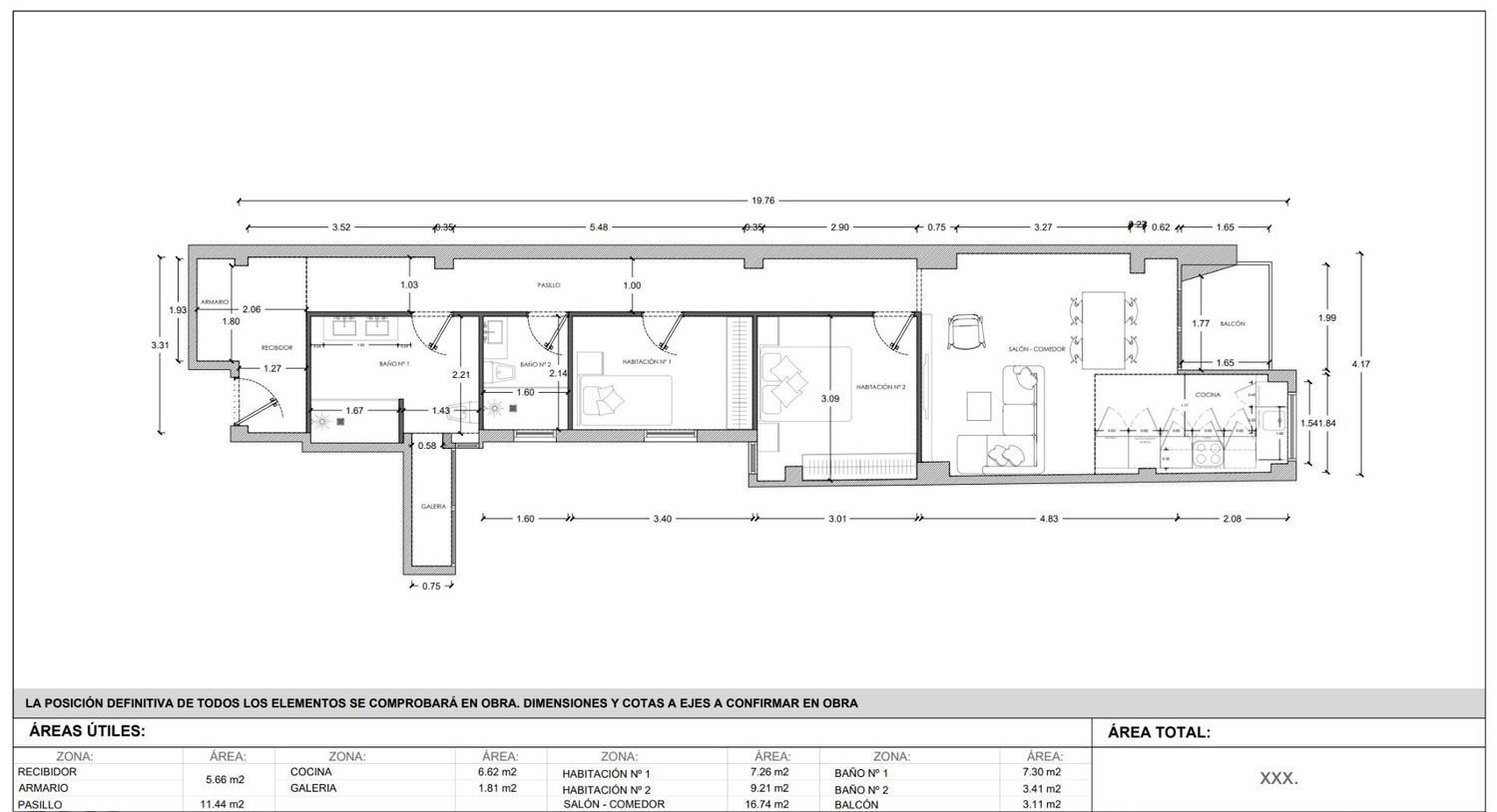 2 bedrooms Apartment in Valencia, Spain No. 204279