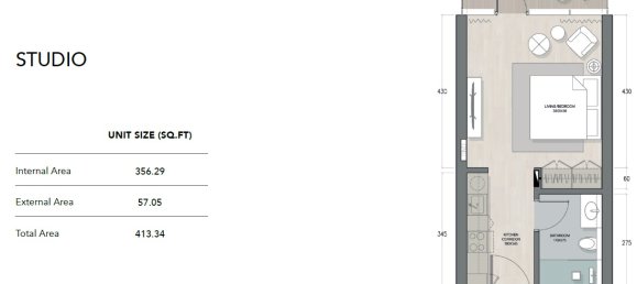 Studio in Mina Al Arab, UAE No. 25421 2