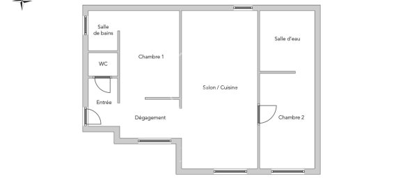 2 Schlafzimmer Wohnung in Paris, France, Nr. 172834 13