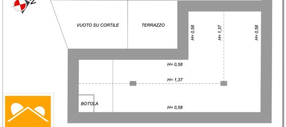 3 rooms Apartment in Rivalta Bormida, Italy No. 133555 20