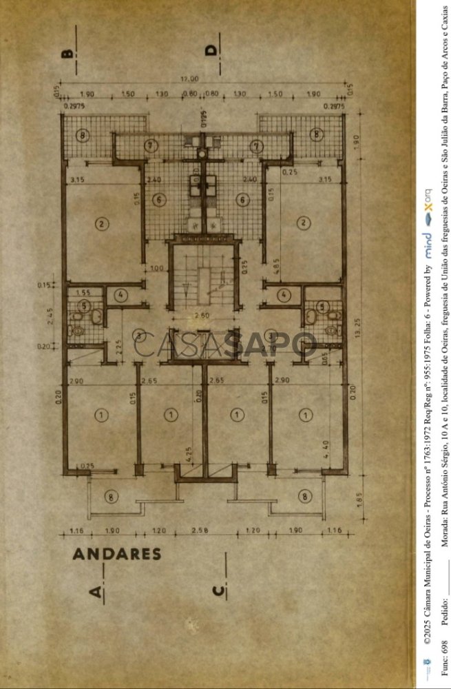 Квартира с 2 спальнями в Оэйраш, Португалия № 331850