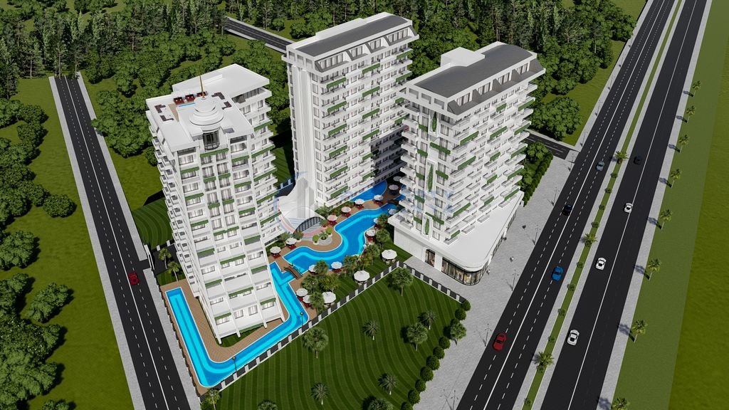 Apartment 1+1 in Alanya, Turkey No. 46985