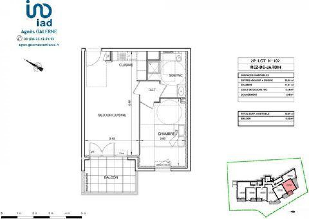 Studio in the Condo in Nice, France No. 15817