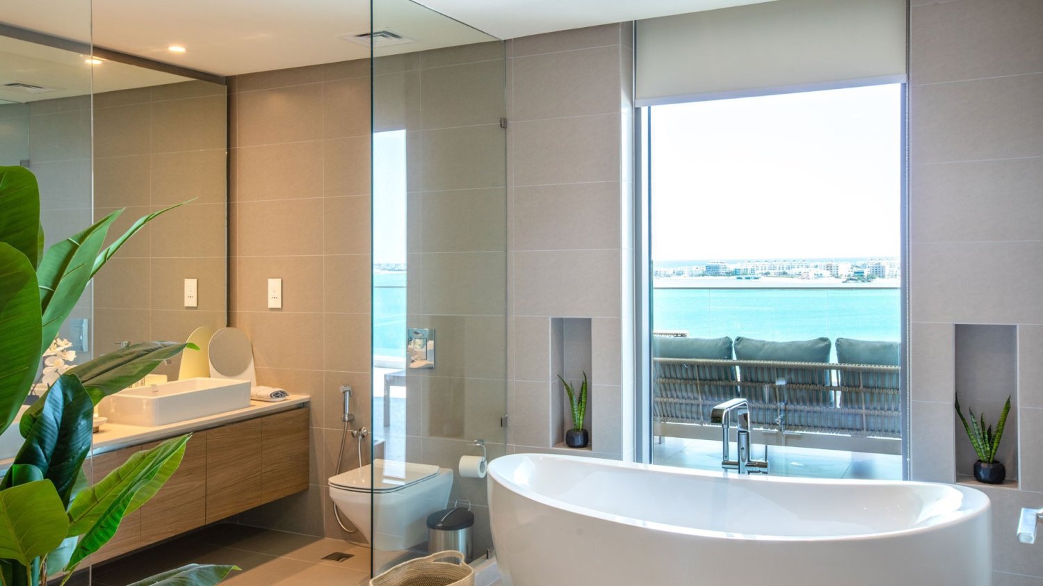 Квартира с 1 спальней в Marassi Shores Residences, Манама, Бахрейн № 1437