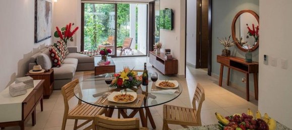 Квартира с 2 спальнями в Кинтана Роо, Мексика № 156728 2