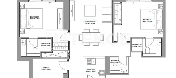 4 Schlafzimmer Wohnung in Dubai, UAE, Nr. 111725 15