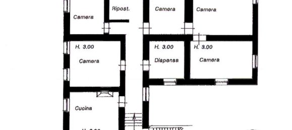 Дом с 13 комнатами в Радикофани, Италия № 68600 8