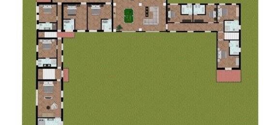 10غرفة منزل في Costigliole d'Asti, Italy رقم 58646 45