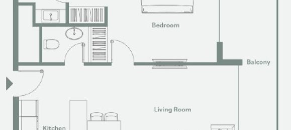 1 Schlafzimmer Wohnung in Jumeirah Village Circle, UAE, Nr. 12463 9