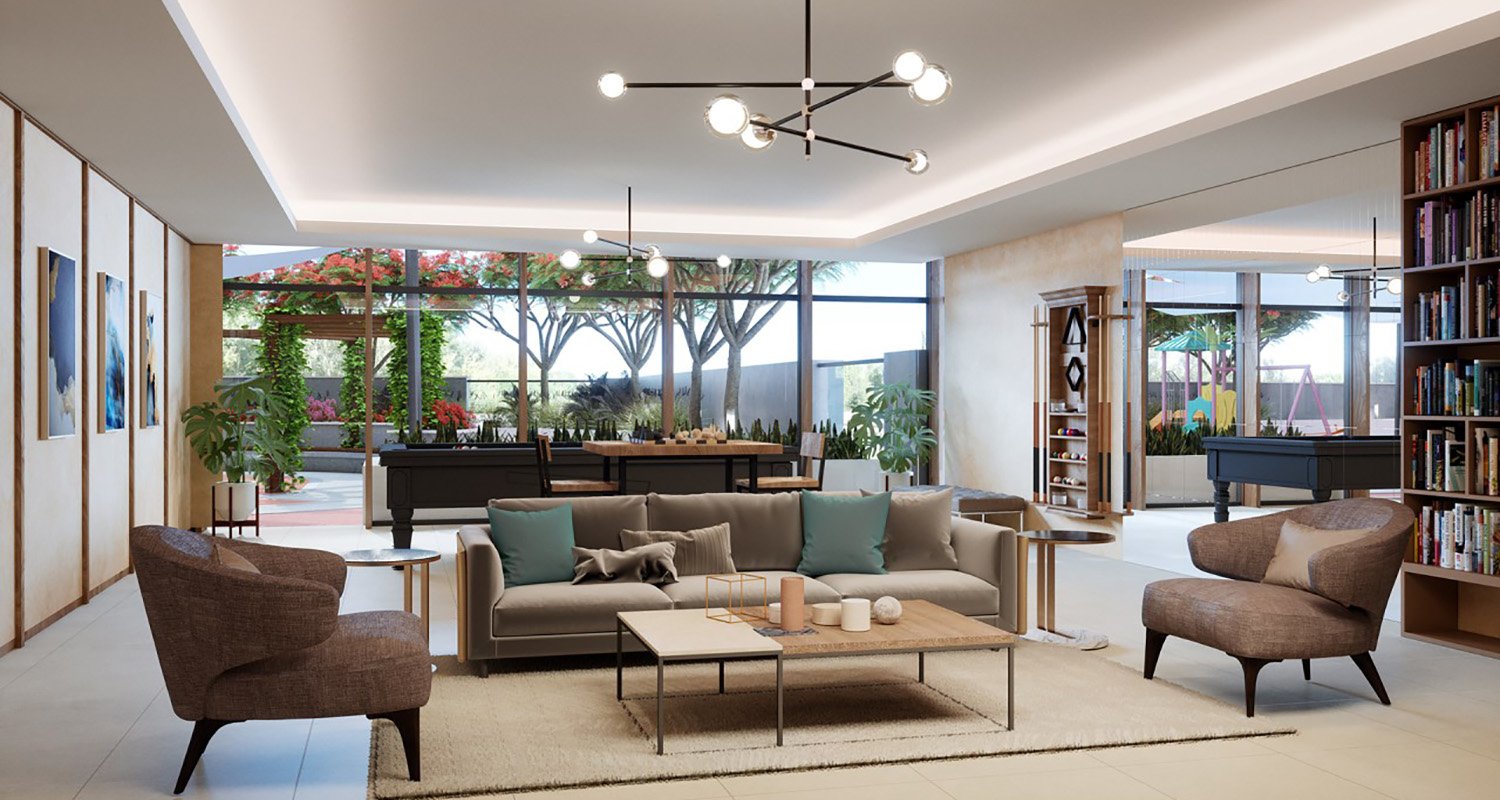 Apartamento T2 em ZAZEN ONE, Jumeirah Village Triangle, UAE N.º 58519