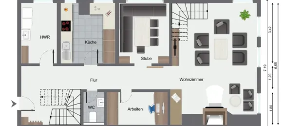 2 Schlafzimmer Wohnung in Baden-Württemberg, Germany, Nr. 15928 40