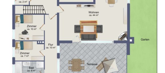 2 غرف نوم منزل في Wandsbek, Germany رقم 107914 24