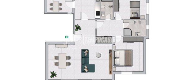 4 rooms Apartment in Rimini, Italy No. 132470 30