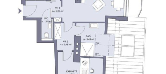 3 rooms Apartment in Penzing, Austria No. 246812 26