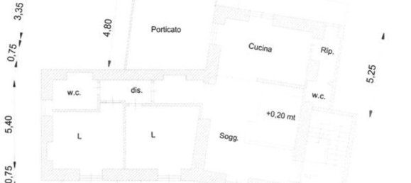 3 rooms Apartment in Paola, Italy No. 42458 21