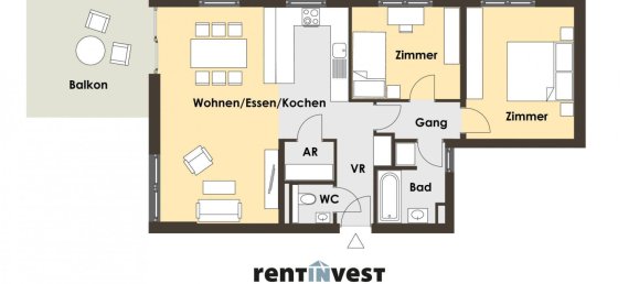 3 rooms Apartment in Laxenburg, Austria No. 135651 19