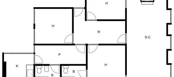 3 bedrooms Apartment in Madrid, Spain No. 166592 3