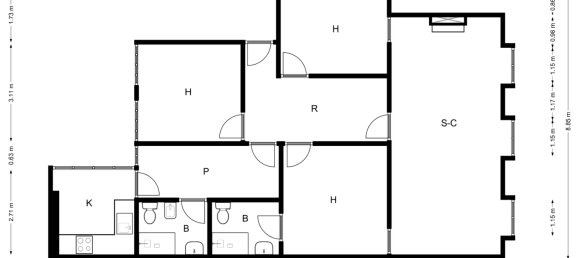 3 bedrooms Apartment in Madrid, Spain No. 166592 5