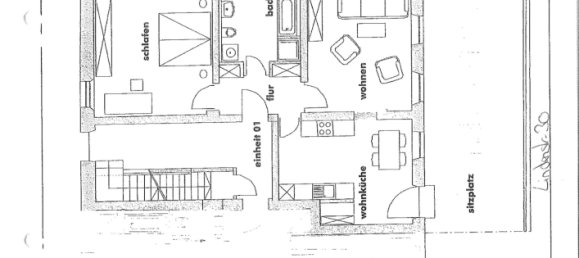 Квартира с 1 спальней в Штраубинг, Германия № 58828 34