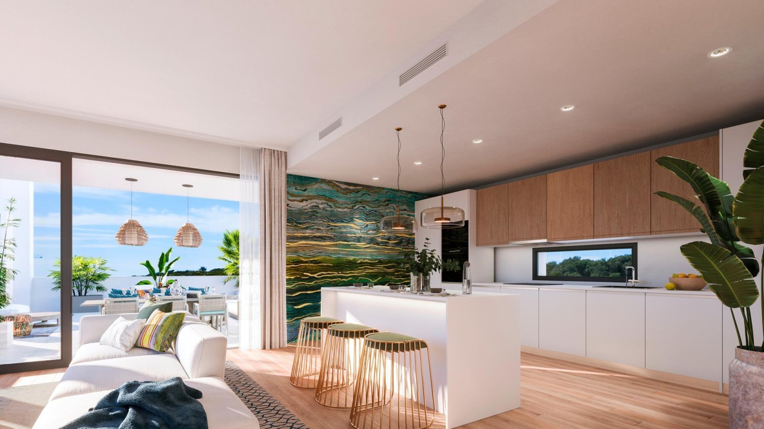 2 chambres Appartement à LAS TERRAZAS DE CORTESIN BON AIR, Casares, Spain No. 15901