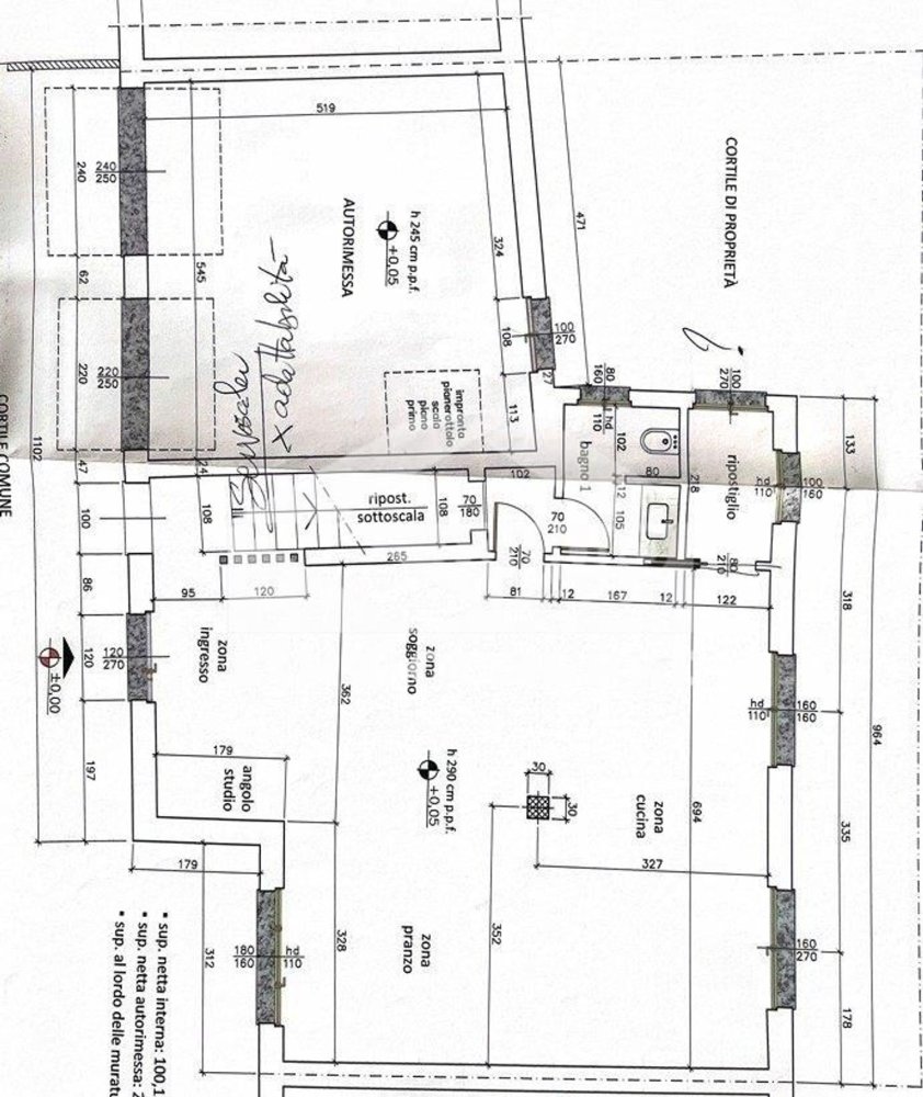 4-salle Appartement à Torrevecchia Pia, Italy No. 332706