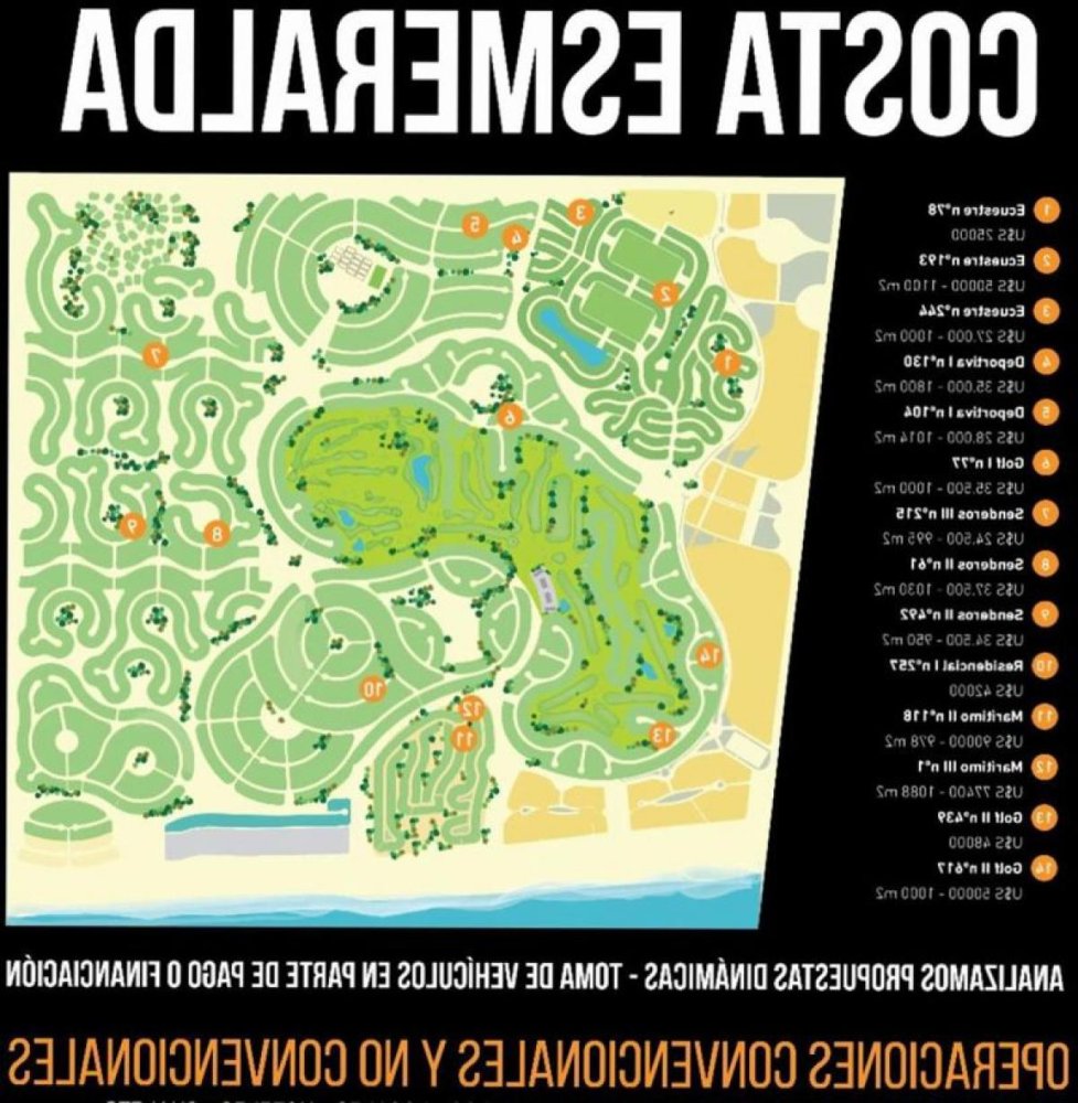 Grundstück in Mar del Plata, Argentina, Nr. 116784