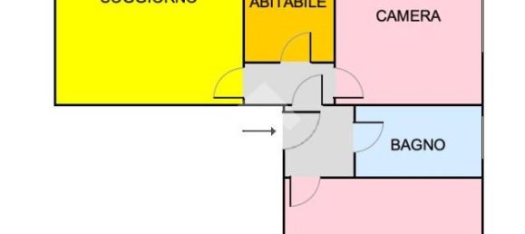 3-salle Appartement à Rome, Italy No. 135029 24