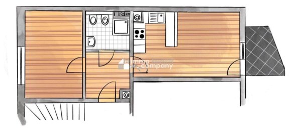 2 rooms Apartment in Leopoldstadt, Austria No. 191662 8