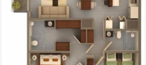 Квартира с 2 спальнями в Нуэво Леон, Мексика № 186625 2