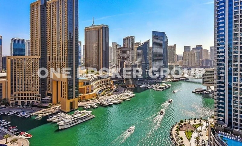 Квартира с 2 спальнями в DELPHINE TOWER, Дубай Марина, ОАЭ № 58524