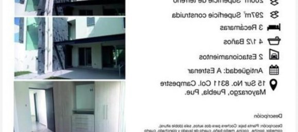 Дом с 3 спальнями в Пуэбла, Мексика № 160968 2