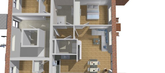 1 Schlafzimmer Wohnung in Grafschaft Bentheim, Germany, Nr. 313601 3