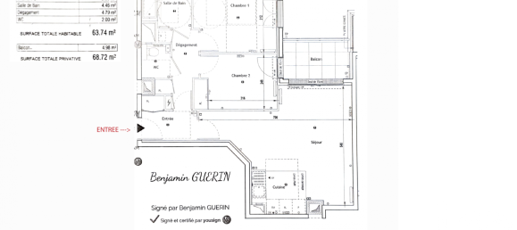 Квартира с 2 спальнями в Антони, Франция № 318265 18