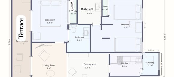 2 bedrooms Apartment in Mijas, Spain No. 59140 4