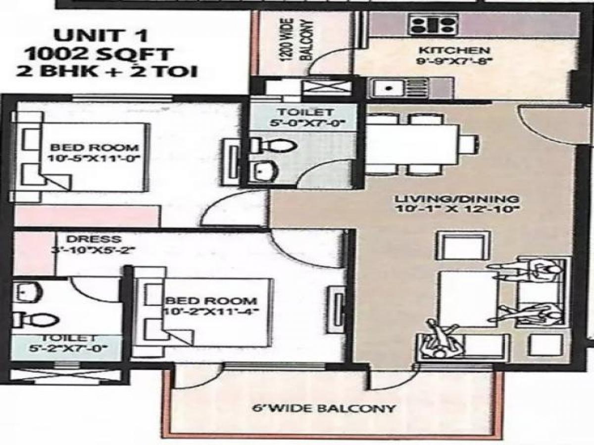 2 bedrooms House in Mohali, India No. 64319