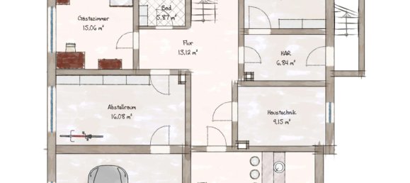 6 rooms House in Hanover, Germany No. 207715 6