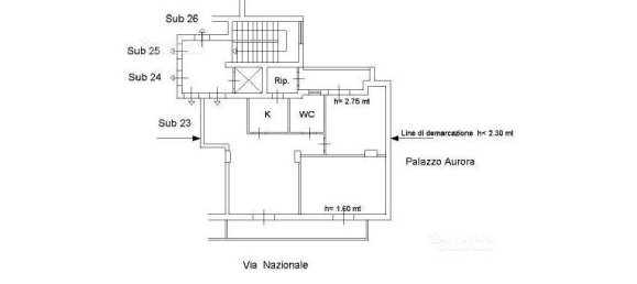 3 rooms Apartment in Scafati, Italy No. 254944 6