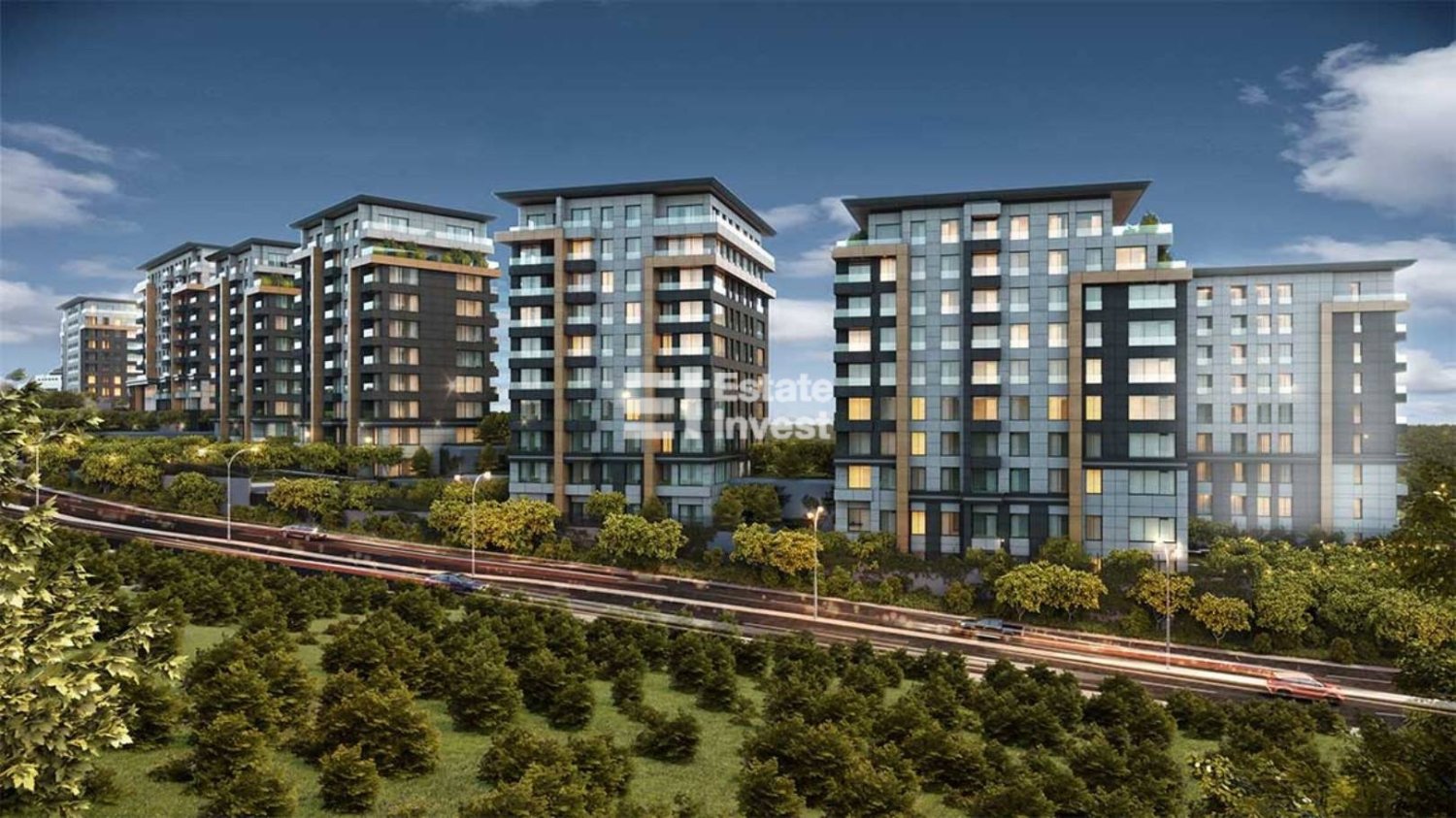 Wohnung 4+1 in Istanbul, Turkey, Nr. 26096