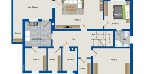 Таунхаус с 8 комнатами в Донау-Рис, Германия № 157510 47