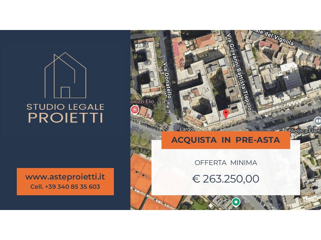 4 bedrooms Apartment in Rome, Italy No. 309544